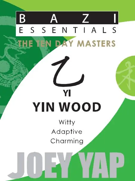 Bazi Essentials Ten Day Masters Yi Wood