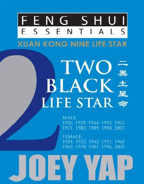 Feng Shui Essentials - 2 Black Life Star