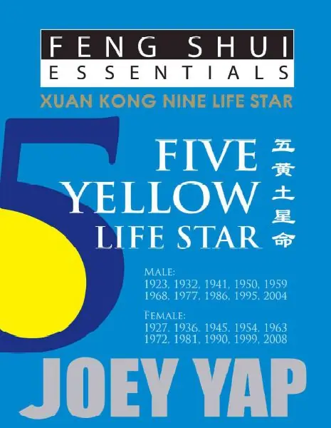 Feng Shui Essentials - 5 Yellow Life Star