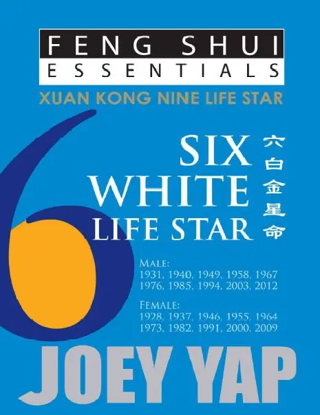 Feng Shui Essentials - 6 White Life Star