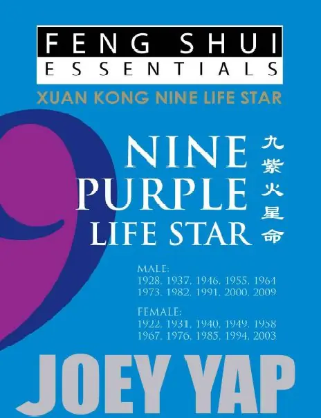 Feng Shui Essentials - 9 Purple Life Star