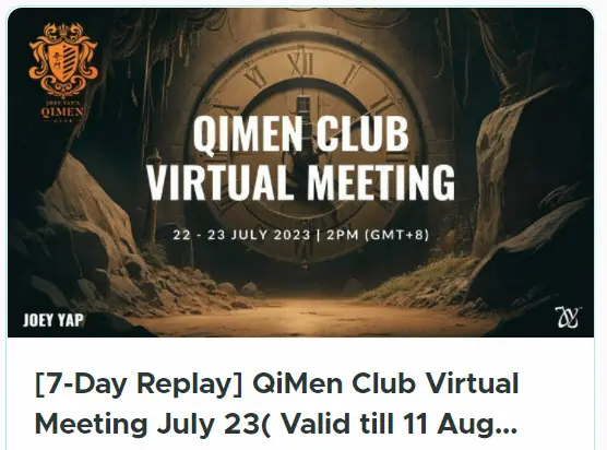 zz012_QiMen Club Virtual Meeting July 23 cover