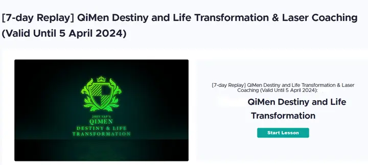 zz019_QiMen Destiny and Life Transformation