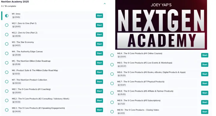 Next Gen Academy2025