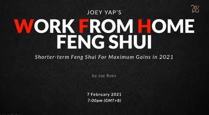 Work From Home Feng Shui