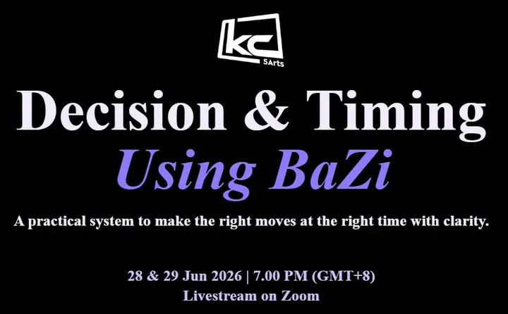 2026 Decision & Timing Using BaZi